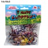 1Toy Набор животных.Пауки 12шт. в пакете