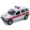 Игрушка модель машины 1:34-39 Chevrolet Niva СКОРАЯ ПОМОЩЬ.